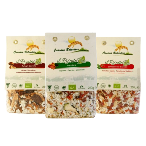 Cascina Belvedere Organic Vegan Risottos - Quick AND healthy meals - available online at www.flowerorganics.com.au.